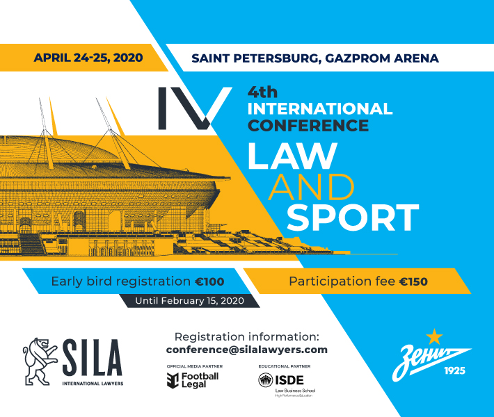 LAW AND SPORT 4th INTERNATIONAL CONFERENCE | SILA