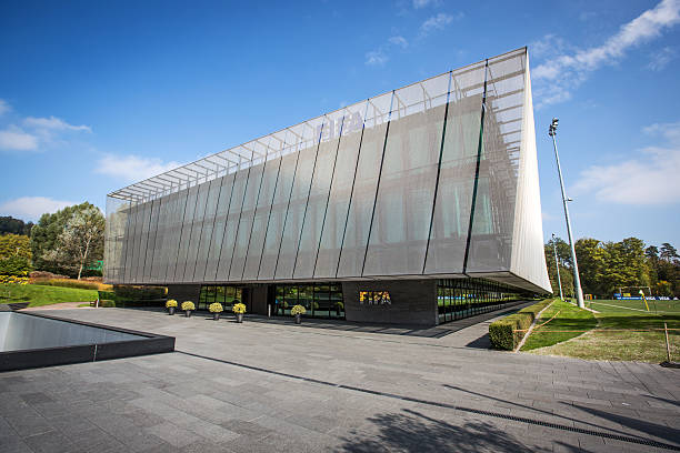 Zurich, Switzerland - 1 October, 2015: The FIFA headquarter in Zurich. The International Federation of Association Football is the governing body of association football, futsal and beach football. FIFA is responsible for the organisation of football's major international tournaments, notably the World Cup.